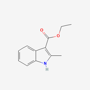 B1308360 ethyl 2-methyl-1H-indole-3-carboxylate CAS No. 53855-47-3