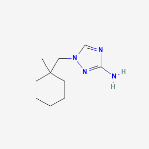 1-[(1-Methylcyclohexyl)methyl]-1H-1,2,4-triazol-3-amine