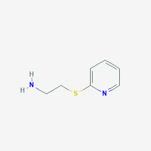 molecular formula C7H10N2S B1308370 2-(吡啶-2-基硫基)乙胺 CAS No. 42416-20-6
