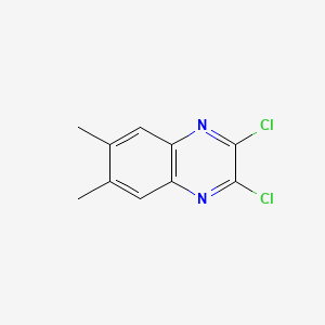 molecular formula C10H8Cl2N2 B1308383 2,3-二氯-6,7-二甲基喹喔啉 CAS No. 63810-80-0