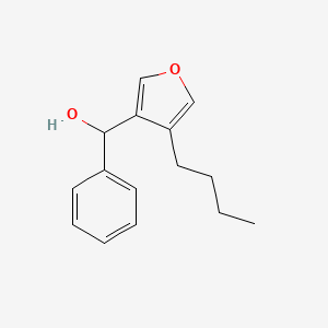 molecular formula C15H18O2 B13083870 (4-Butylfuran-3-yl)(phenyl)methanol 