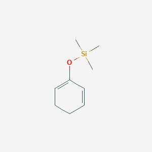 molecular formula C9H16OSi B1308389 2-(三甲基硅氧基)-1,3-环己二烯 CAS No. 54781-19-0
