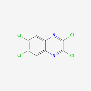 molecular formula C8H2Cl4N2 B1308392 2,3,6,7-四氯喹喔啉 CAS No. 25983-14-6