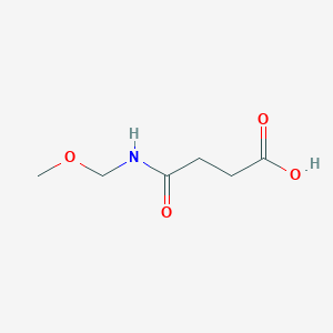 molecular formula C6H11NO4 B13083930 4-((Methoxymethyl)amino)-4-oxobutanoicacid 