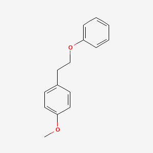 molecular formula C15H16O2 B13083964 1-Methoxy-4-(2-phenoxyethyl)benzene 