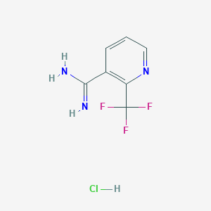 2-(Trifluoromethyl)nicotinimidamide hydrochloride