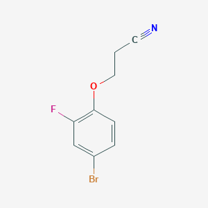 3-(4-Bromo-2-fluoro-phenoxy)propanenitrile