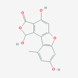molecular formula C15H10O6 B130840 Alectosarmentin CAS No. 158599-52-1