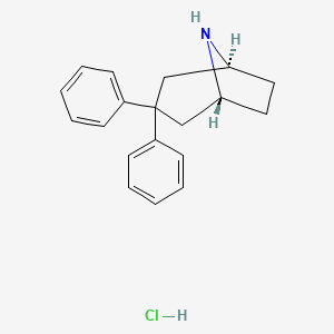 (1R,5S)-3,3-Diphenyl-8-azabicyclo[3.2.1]octanehydrochloride