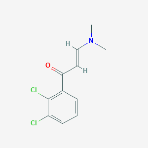 molecular formula C11H11Cl2NO B13084048 1-(2,3-Dichlorophenyl)-3-(dimethylamino)prop-2-en-1-one 