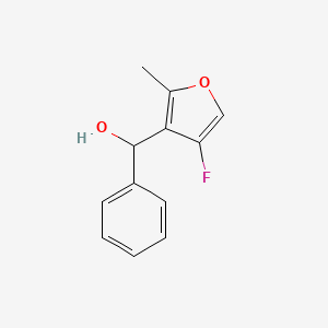 (4-Fluoro-2-methylfuran-3-yl)(phenyl)methanol