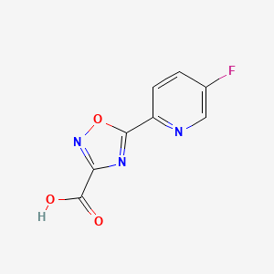 5-(5-Fluoropyridin-2-yl)-1,2,4-oxadiazole-3-carboxylic acid