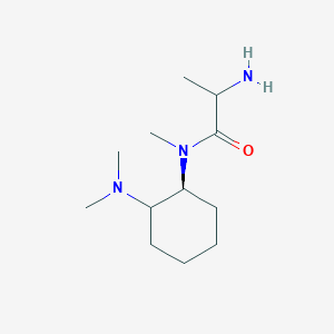 2-Amino-N-((1S)-2-(dimethylamino)cyclohexyl)-N-methylpropanamide