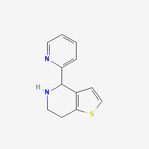 4-(Pyridin-2-YL)-4,5,6,7-tetrahydrothieno[3,2-C]pyridine