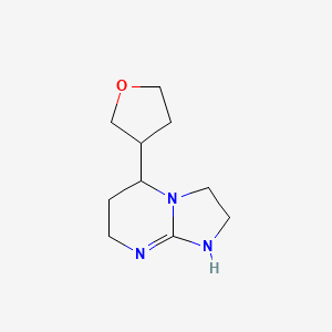 5-(Oxolan-3-yl)-2H,3H,5H,6H,7H,8H-imidazo[1,2-a]pyrimidine