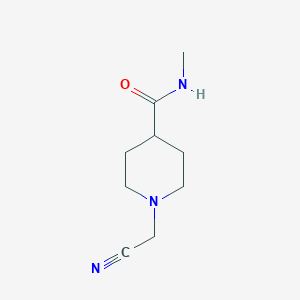 1-(cyanomethyl)-N-methylpiperidine-4-carboxamide