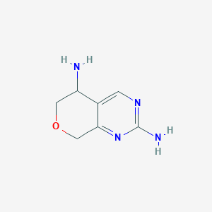 6,8-dihydro-5H-pyrano[3,4-d]pyrimidine-2,5-diamine