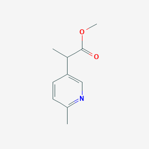 Methyl 2-(6-methylpyridin-3-yl)propanoate