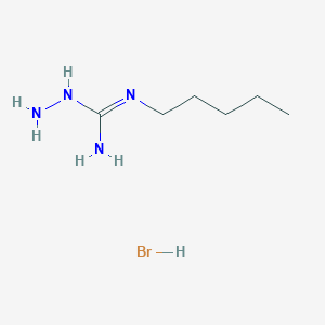 N-Pentylhydrazinecarboximidamide hydrobromide