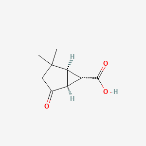 (1R,5S,6S)-2,2-dimethyl-4-oxobicyclo[3.1.0]hexane-6-carboxylic acid