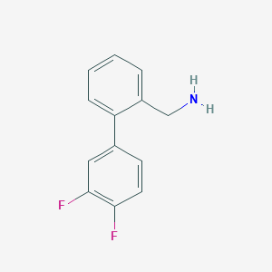 (3',4'-Difluoro-[1,1'-biphenyl]-2-YL)methanamine