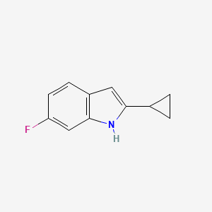 2-Cyclopropyl-6-fluoro-1H-indole