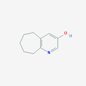 6,7,8,9-tetrahydro-5H-cyclohepta[b]pyridin-3-ol