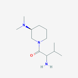 2-amino-1-[(3S)-3-(dimethylamino)piperidin-1-yl]-3-methylbutan-1-one