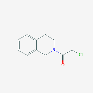 molecular formula C11H12ClNO B1308472 2-氯-1-(3,4-二氢-1H-异喹啉-2-基)乙酮 CAS No. 41910-57-0