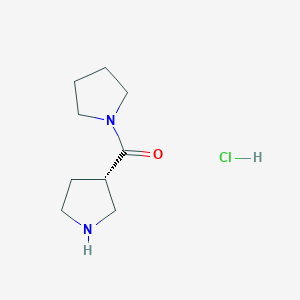 (S)-Pyrrolidin-1-yl(pyrrolidin-3-yl)methanone hydrochloride