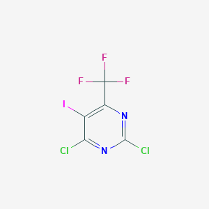 2,4-Dichloro-5-iodo-6-(trifluoromethyl)pyrimidine