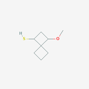 3-Methoxyspiro[3.3]heptane-1-thiol