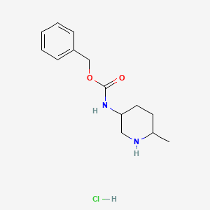 Benzyl (6-methylpiperidin-3-yl)carbamate hydrochloride