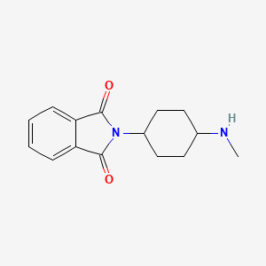 2-[4-(Methylamino)cyclohexyl]-2,3-dihydro-1H-isoindole-1,3-dione