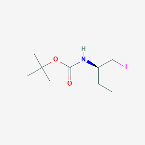 (R)-tert-Butyl (1-iodobutan-2-yl)carbamate