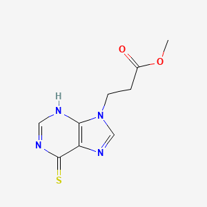 Methyl 3-(6-thioxo-1H-purin-9(6H)-yl)propanoate