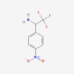 2,2,2-Trifluoro-1-(4-nitrophenyl)ethanamine