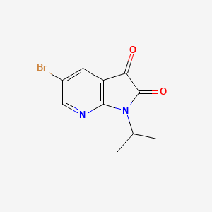 5-Bromo-1-isopropyl-1H-pyrrolo[2,3-b]pyridine-2,3-dione