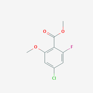 Methyl 4-chloro-2-fluoro-6-methoxybenzoate