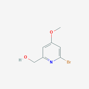 molecular formula C7H8BrNO2 B13085222 (6-Bromo-4-methoxypyridin-2-yl)methanol 