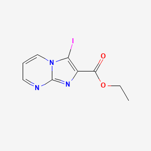 Ethyl 3-iodoimidazo[1,2-a]pyrimidine-2-carboxylate