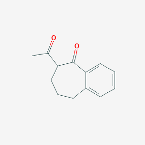 6-Acetyl-6,7,8,9-tetrahydro-5H-benzo[7]annulen-5-one