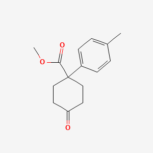 Methyl 4-oxo-1-(P-tolyl)cyclohexanecarboxylate