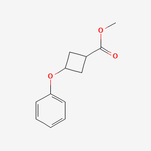 Methyl3-phenoxycyclobutane-1-carboxylate