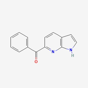 Phenyl(1H-pyrrolo[2,3-B]pyridin-6-YL)methanone