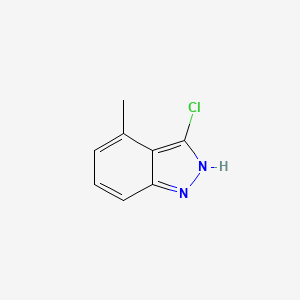 3-Chloro-4-methyl-1h-indazole