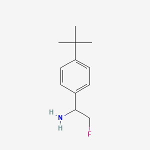 1-(4-Tert-butylphenyl)-2-fluoroethan-1-amine