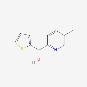 (5-Methylpyridin-2-yl)(thiophen-2-yl)methanol