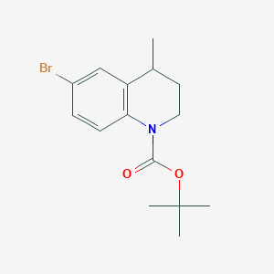 tert-Butyl 6-bromo-4-methyl-3,4-dihydroquinoline-1(2H)-carboxylate