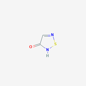 molecular formula C2H2N2OS B1308564 1,2,5-噻二唑-3-醇 CAS No. 5728-07-4